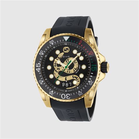 gucci dive women's watch|gucci snake watch men's.